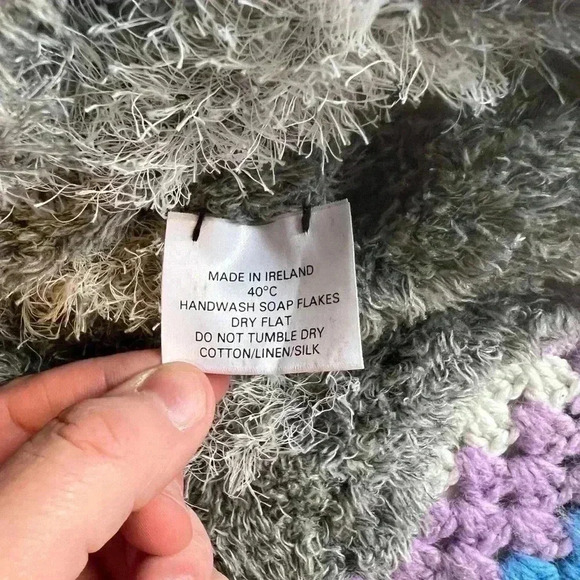 Women’s Gertrude Sampson Wooly Cardigan Size M/L - Picture 6 of 8